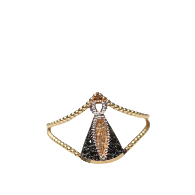 Anel Nossa Senhora Aparecida 18k