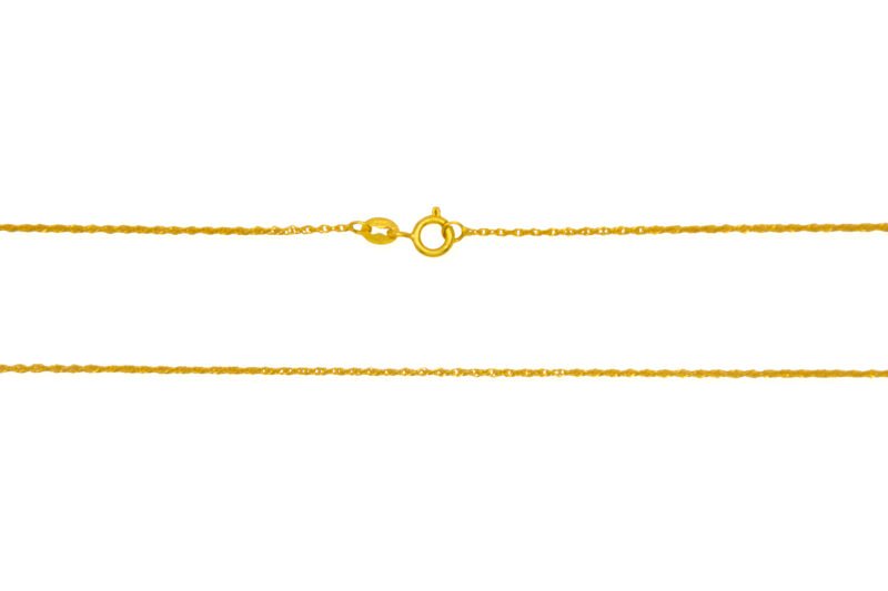 Corrente Singapura 18k750 70cm - Imagem 2