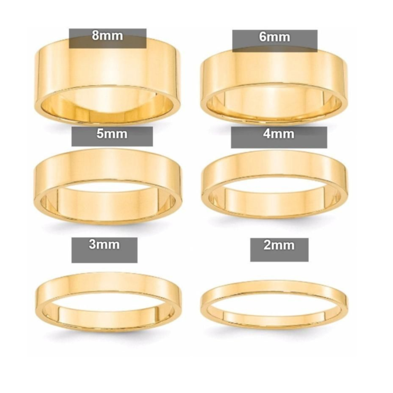 Par Alianças 6mm Quadrada Reta - 11 Diamante ou 11 Zirconia - Imagem 3