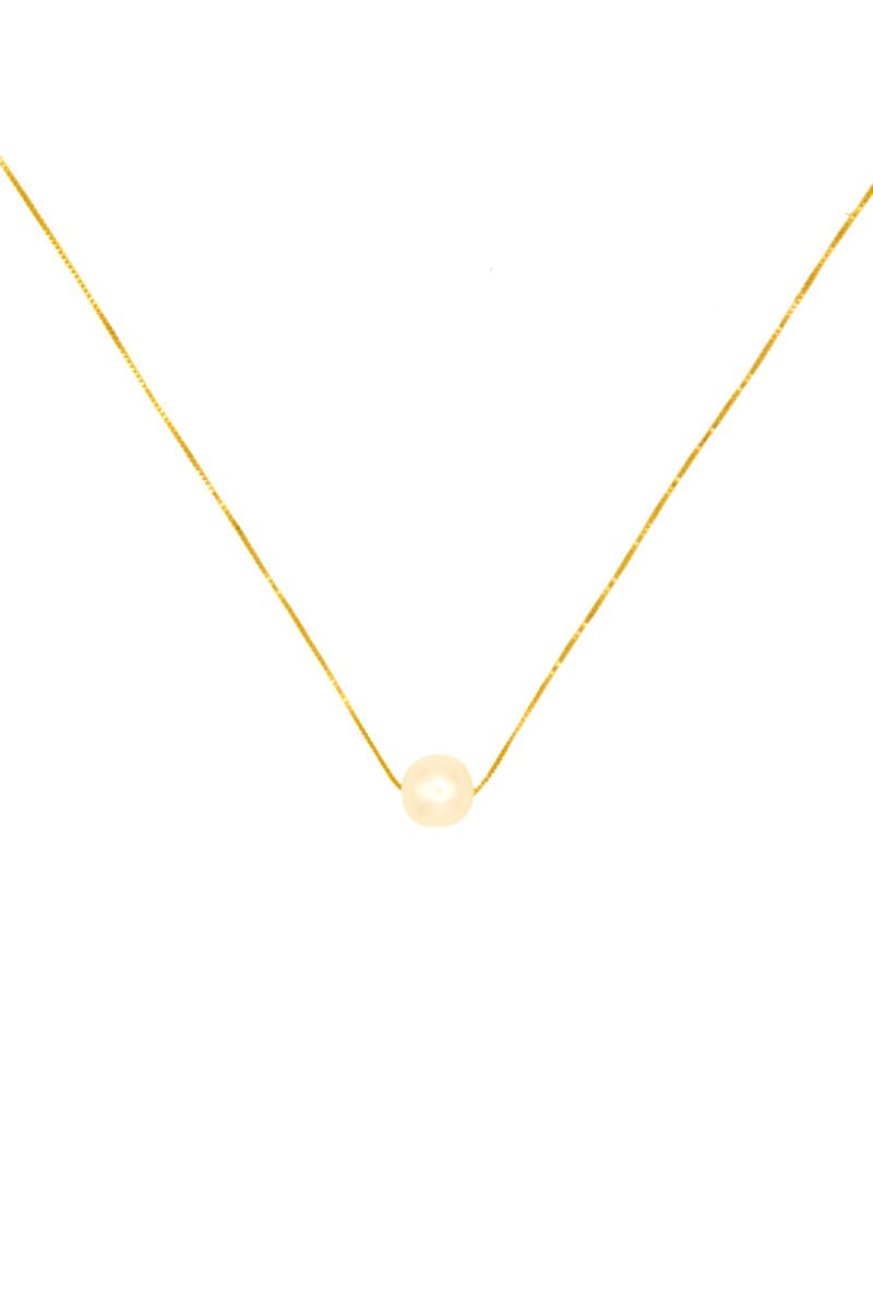 Corrente Veneziana com Pérola 18k 750 - Imagem 2