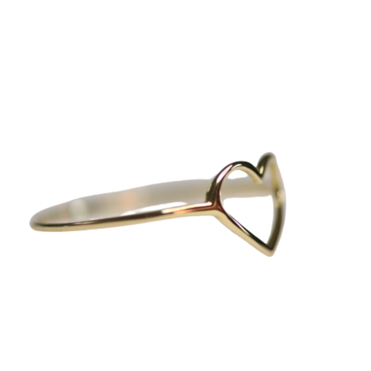 Anel de Coração 18k - Imagem 2